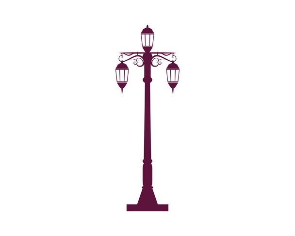 Vetor antigo da lâmpada da rua vitoriana - Vetor, Imagem