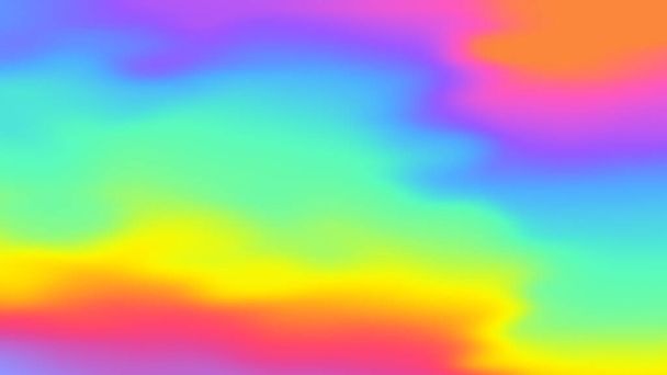 Soyut yanardöner holografik arkaplan, vektör ağ gradyanı - Vektör, Görsel