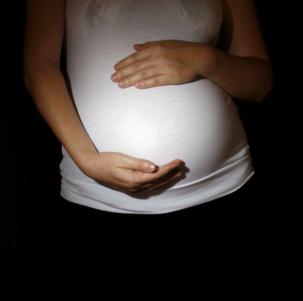 Pregnant woman - Foto, afbeelding