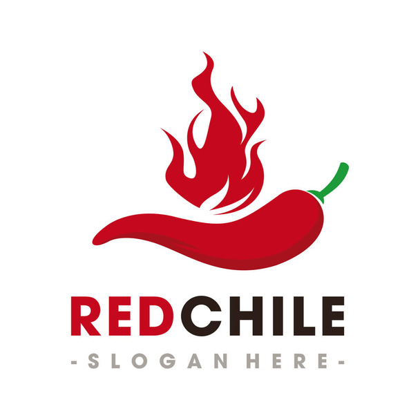 Red Chile Pepper Logo Vector, Chile vector - Vector, Image