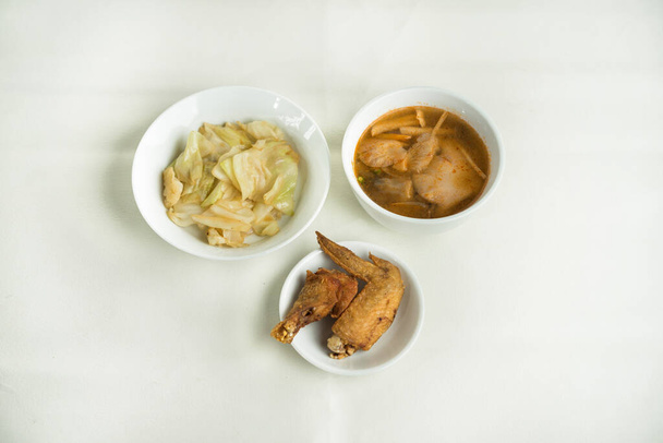 Thaiföld élelmiszer, ázsiai konyha - Fotó, kép