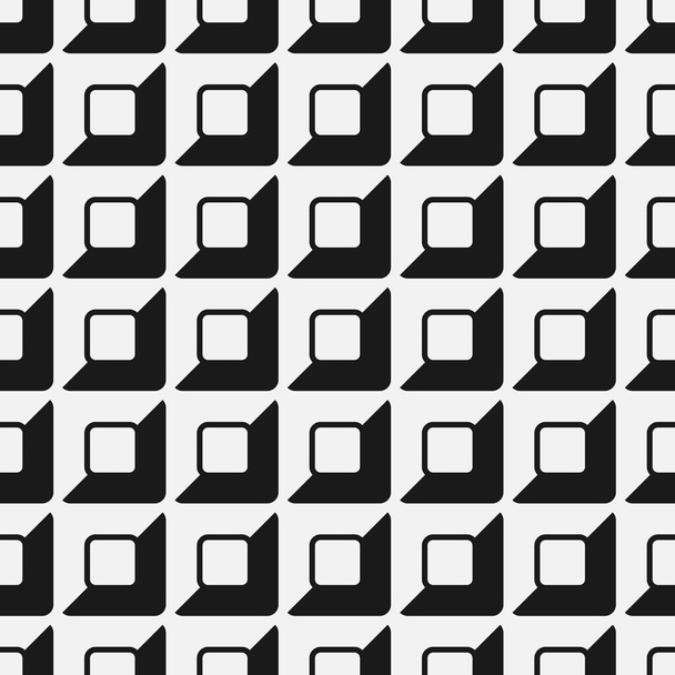 Seamless abstract pattern with elements of square buttons - Vector, Image
