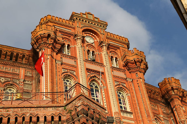 Colégio Ortodoxo Grego Fanar em Istambul, Turquia - Foto, Imagem