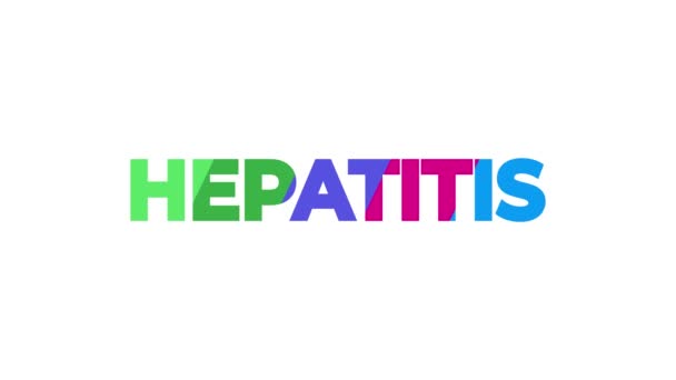 Mozgókép a hepatitisz világnapról, július 28., a "találd meg a hiányzó milliókat" koncepcióval - Felvétel, videó