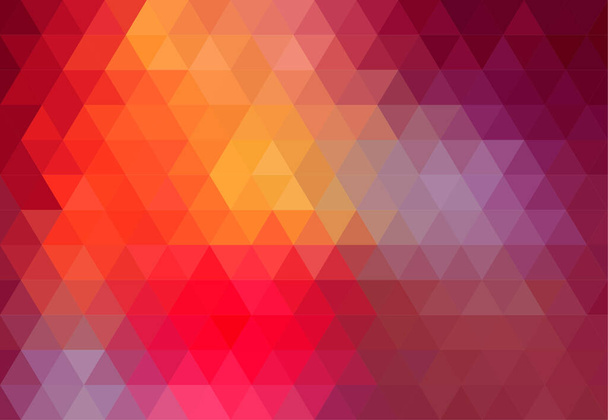 Colorido (amarelo, vermelho, rosa, laranja, roxo) Resumo Fundo do triângulo geométrico, Padrões Papel de parede
 - Vetor, Imagem