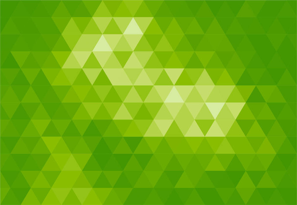 Verde chiaro astratto triangolo geometrico sfondo, motivi carta da parati - Vettoriali, immagini
