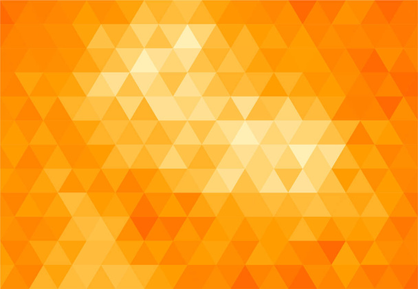 Κίτρινο αφηρημένο γεωμετρικό τρίγωνο φόντο, μοτίβα ταπετσαρία - Διάνυσμα, εικόνα