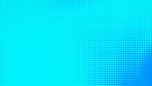 Punkte halbtonblaues Farbmuster Farbverlauf Textur mit Technologie digitalen Hintergrund. Punkte-Pop-Art-Comics mit sommerlichem Hintergrund.  - Foto, Bild