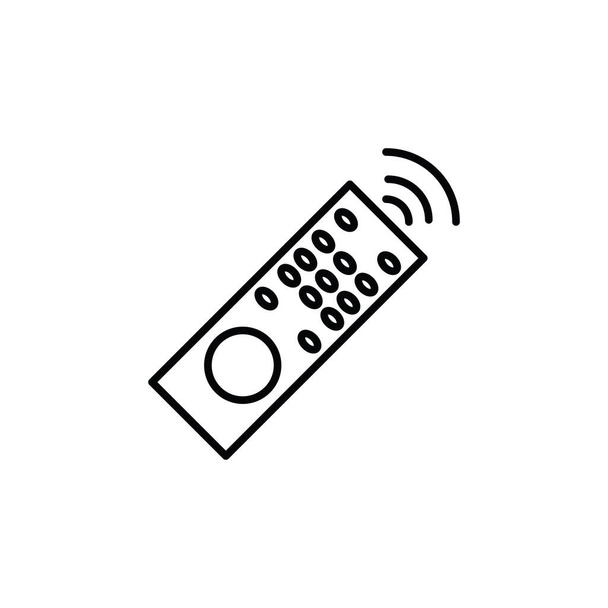 Иллюстрационный векторный рисунок значка дистанционного управления. Подходит для телевизора, плеера, видео, электронных и т.д.
. - Вектор,изображение
