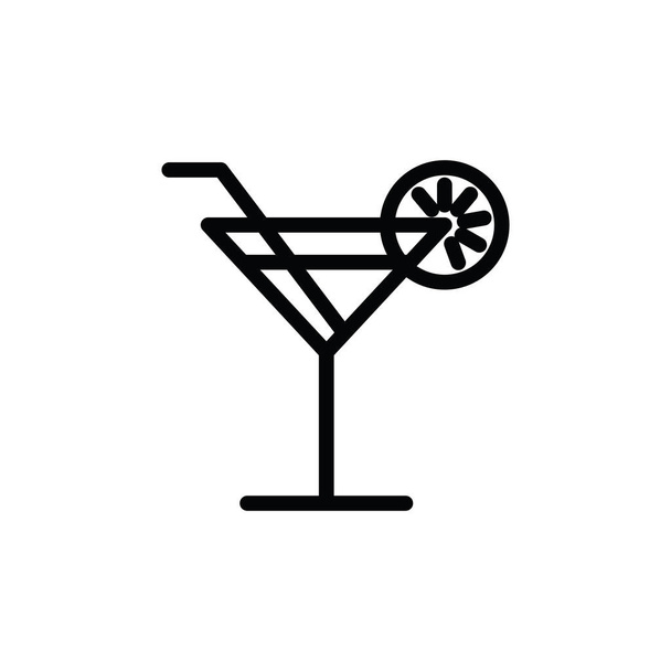 Illusztráció Vektor grafikus bor üveg ikon. Alkalmas italra, alkoholra, ünneplésre stb.. - Vektor, kép
