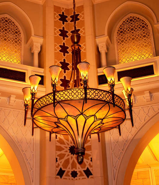 Beautiful  Arabic amber chandelier  - Photo, Image