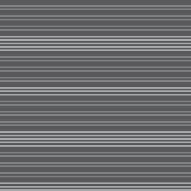 Сірий горизонтальний смугастий безшовний візерунок, що підходить для модного текстилю, графіки
 - Вектор, зображення