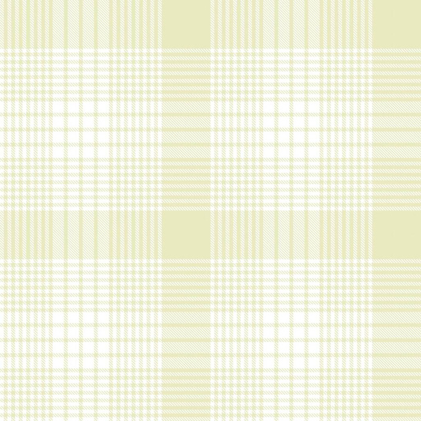 Patrón sin costura texturizado a cuadros Yellow Glen adecuado para textiles y gráficos de moda - Vector, imagen