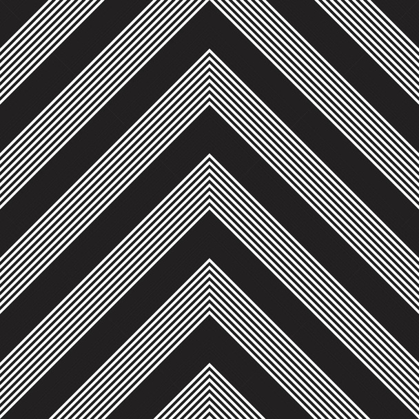 Fondo sin costuras rayado diagonal Chevron blanco y negro adecuado para textiles de moda, gráficos
 - Vector, imagen