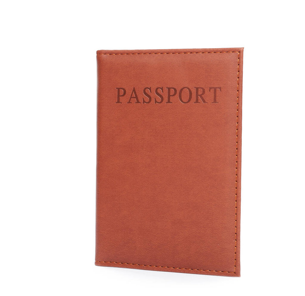Паспорт ізольовано на білому тлі. Концепція подорожей
 - Фото, зображення