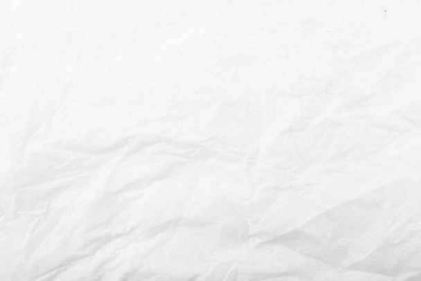 textura del papel blanco arrugado - Foto, Imagen