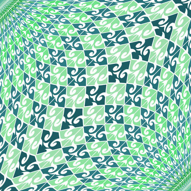 Vector abstract rhythmic geometric background - Vector, Image