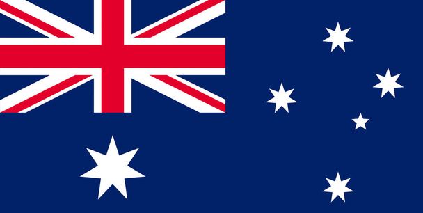 bandiera Australia. Illustrazione vettoriale - Vettoriali, immagini