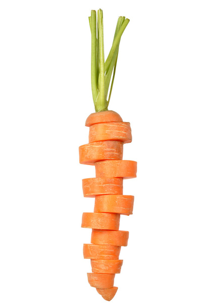 Carrot on White - Foto, Imagem