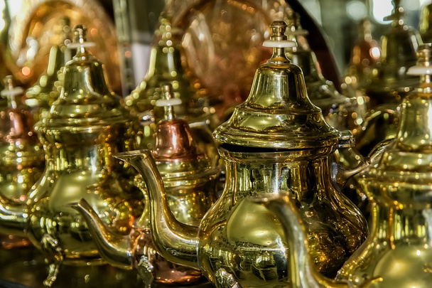 Чайники з ринок Марракеш - Фото, зображення