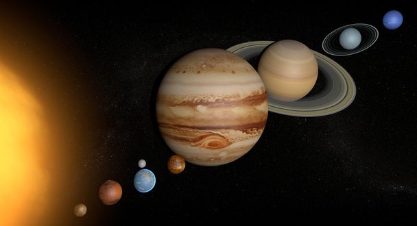 sistema solare - Foto, immagini