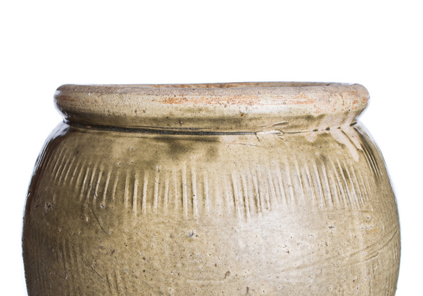 Vieux pot en terre cuite
 - Photo, image