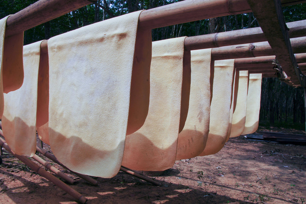 Сухой резиновый лист для использования в промышленности
. - Фото, изображение