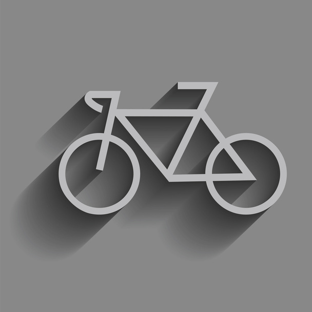 Велосипед значок
 - Вектор, зображення