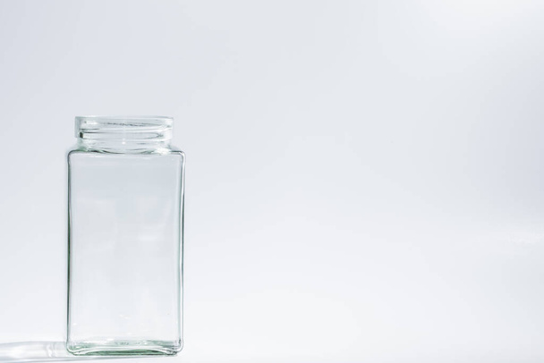 Jar shape White background - Fotografie, Obrázek
