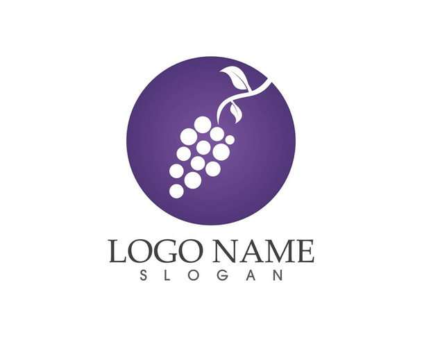 Pamplemousse icône signe logo - Vecteur, image