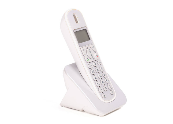 Receptor de teléfono digital moderno, ligeramente sucio (usado
) - Foto, imagen