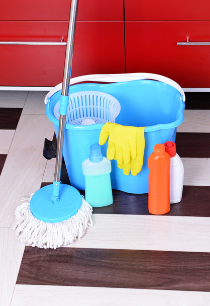 House cleaning with mop - Photo, image