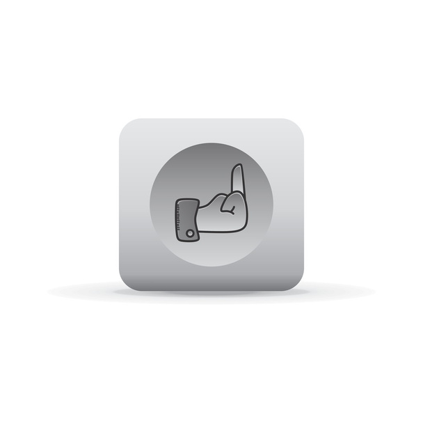 Tema botón icono de medios
 - Vector, imagen