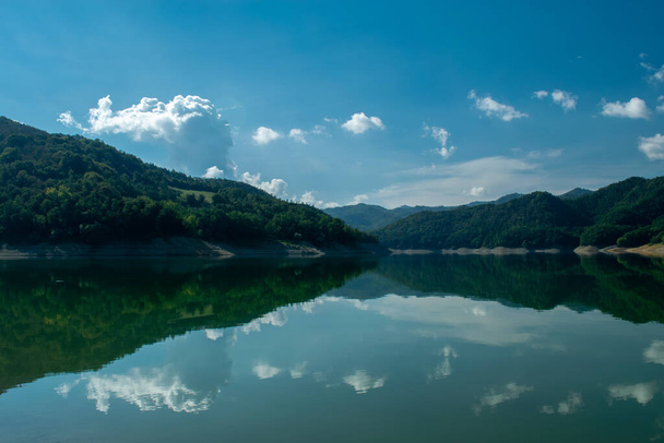 Lago del Salto, Petrella Salto, provincie Rieti, Italië - Foto, afbeelding