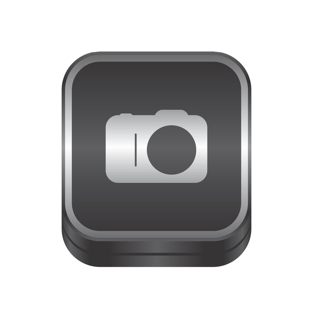 Tema botón icono de medios
 - Vector, imagen