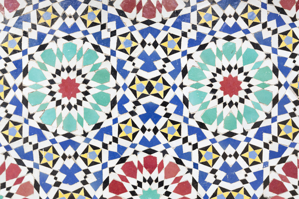 marocká mozaika jako pozadí - Fotografie, Obrázek