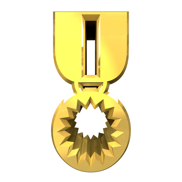 medalla de oro 3d
 - Foto, Imagen