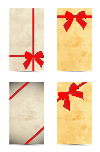 Gift cards, banners - Vector, Image