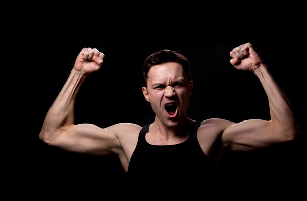 Healthy muscular young man - Fotografie, Obrázek
