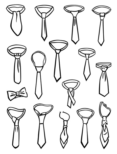 Krawatten - Vektor, Bild