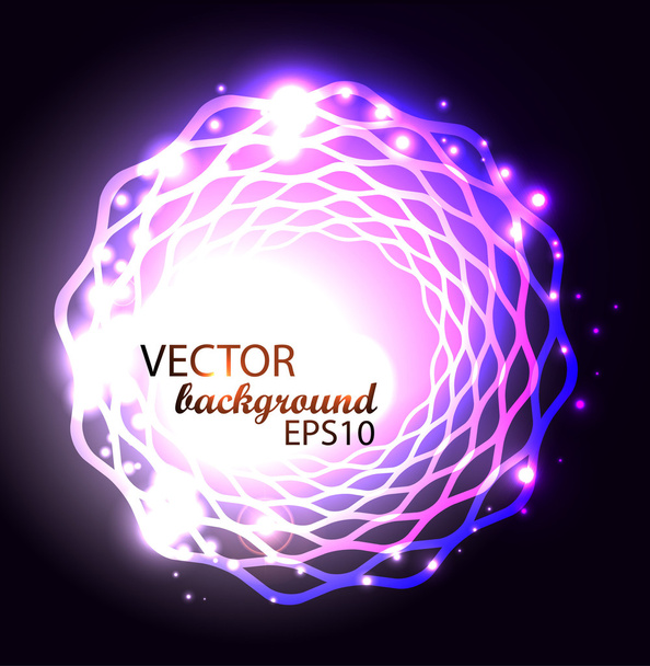 Fondo de luz abstracta - Vector, imagen