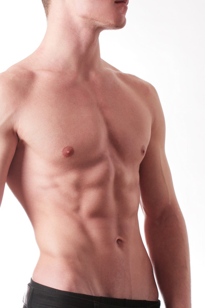 Closeup of a body of fit man - Photo, Image