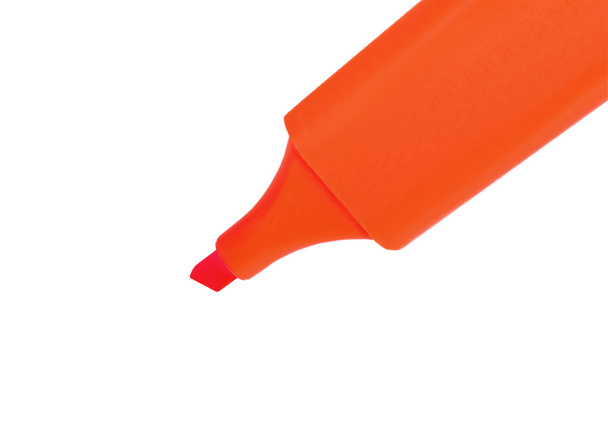 Isolated orange marker - Photo, Image