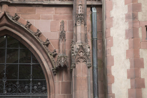 Entrance of Cathedral, Frankfurt; Germany - Foto, Imagem