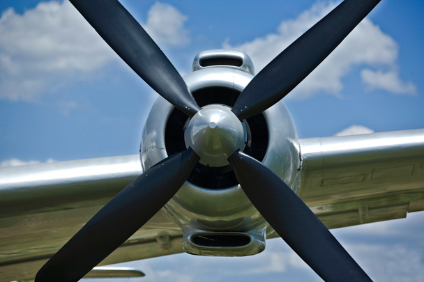 Douglas dc-7 propeller - Foto, afbeelding