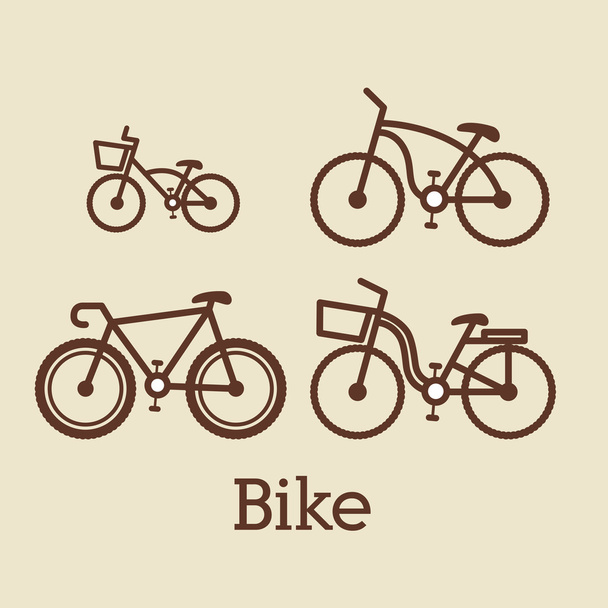 Дизайн велосипеда
 - Вектор,изображение