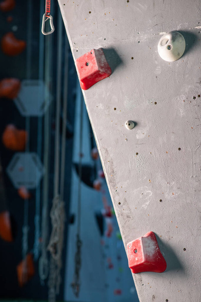 Climbing classes in a private sports center - Foto, imagen