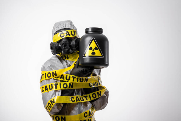 Fight against biological catastrophe. Radiation and chemical poisoning - Foto, afbeelding