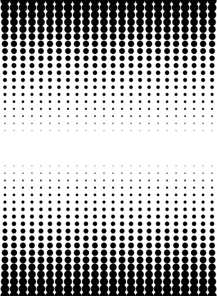 monochrome dotted style pattern background - Vector, Image