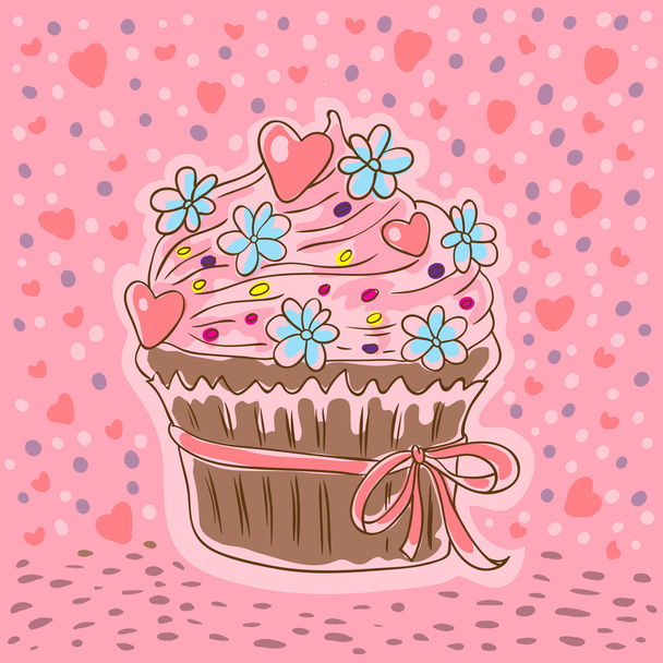 Cupcake - Διάνυσμα, εικόνα